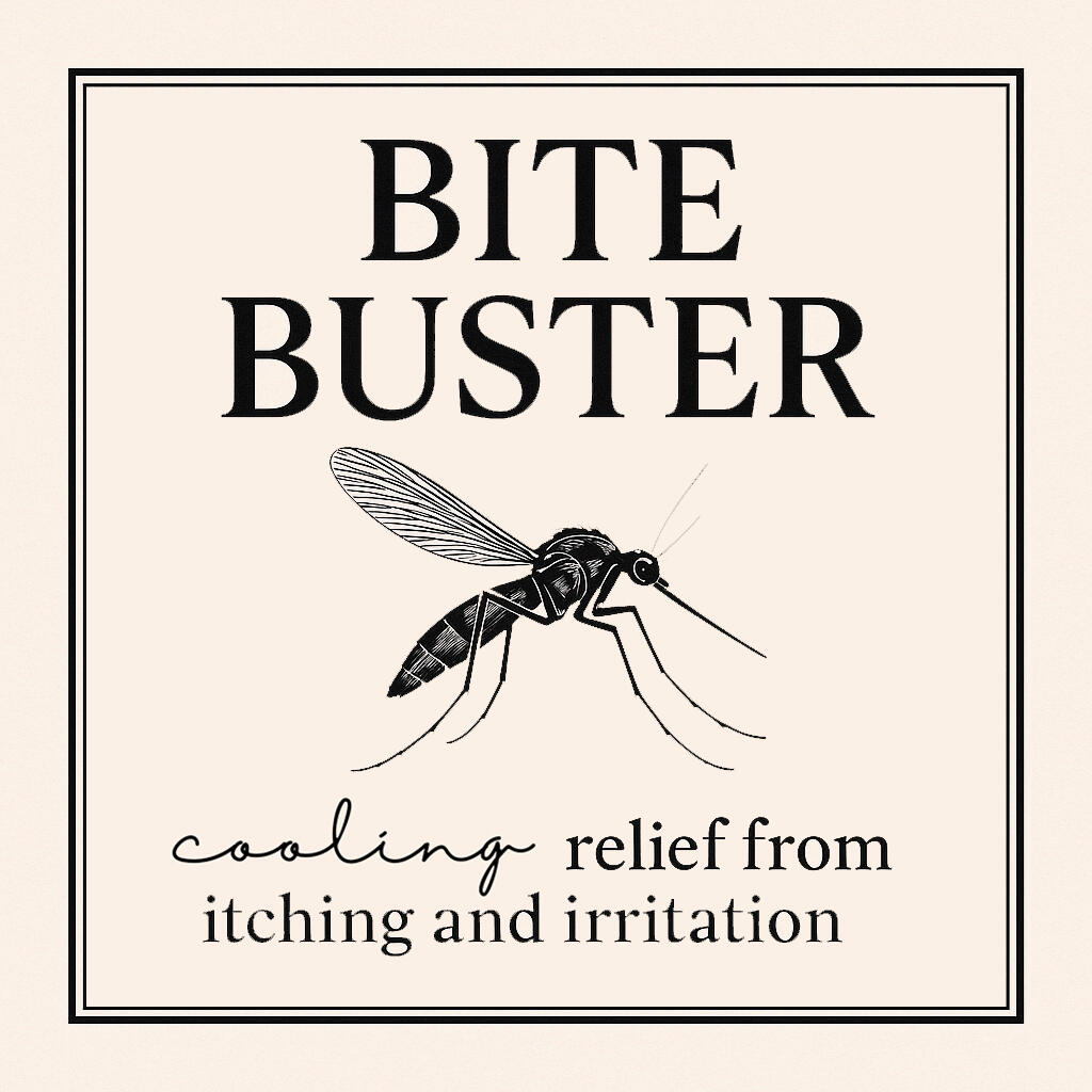 Bite Buster Relief Cream jar for insect bites and stings